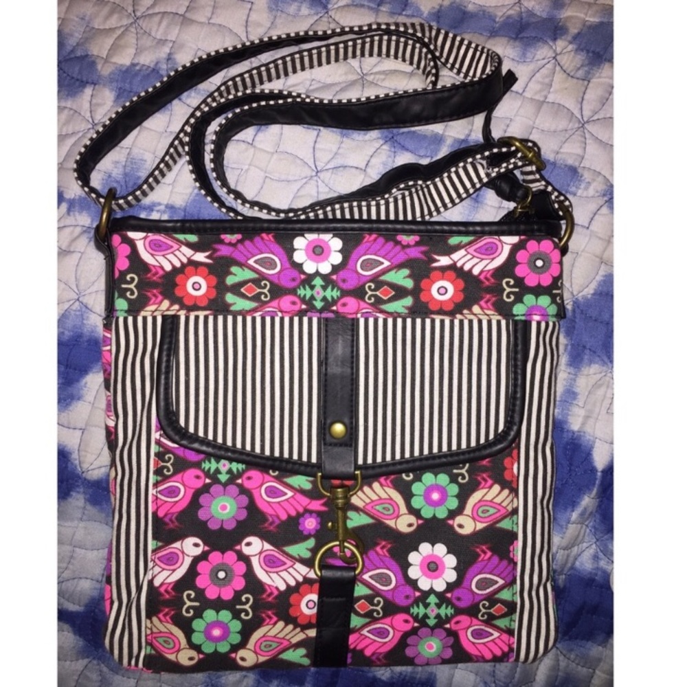 NWOT Birds & Flowers Purse Crossbody